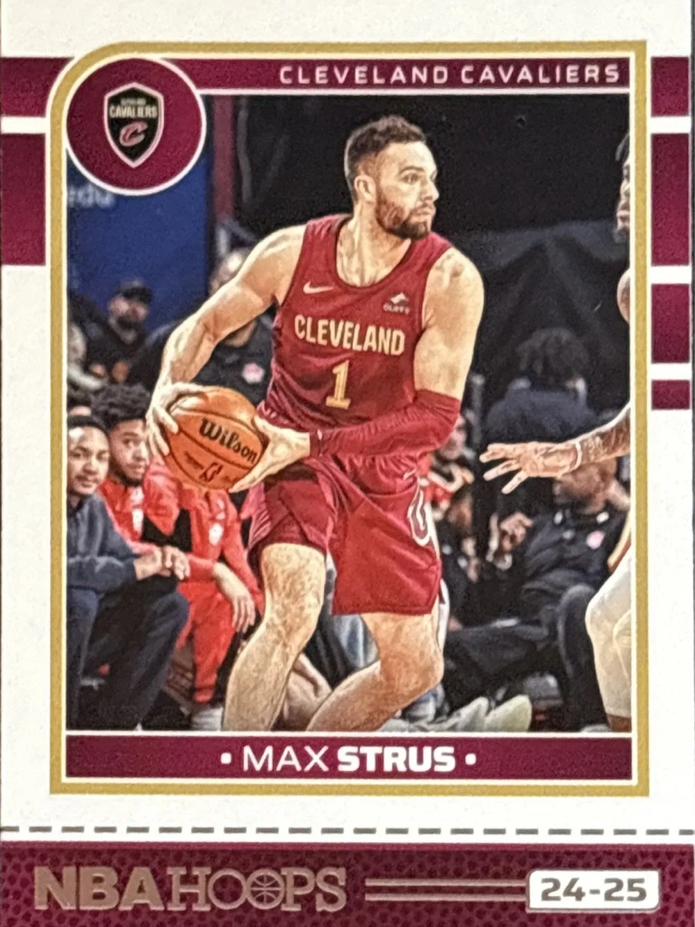 Panini NBA Hoops Max Strus Cleveland Cavaliers Basketball Card